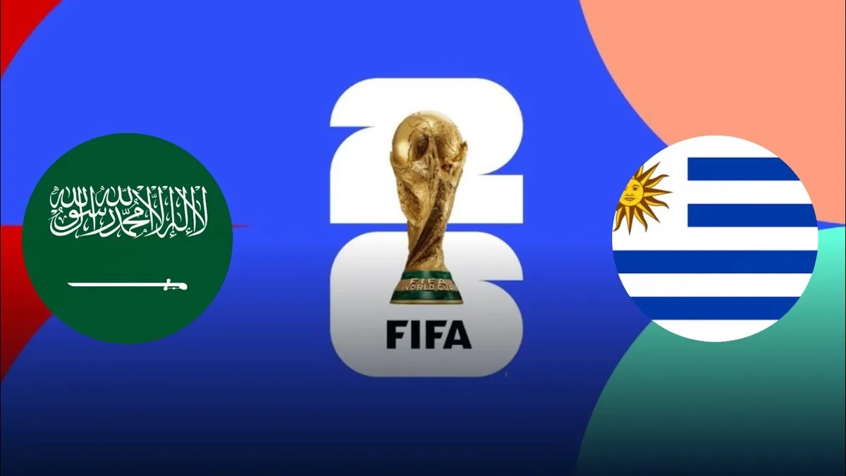 Mundial FIFA 2026: Arabia Saudita vs. Uruguay