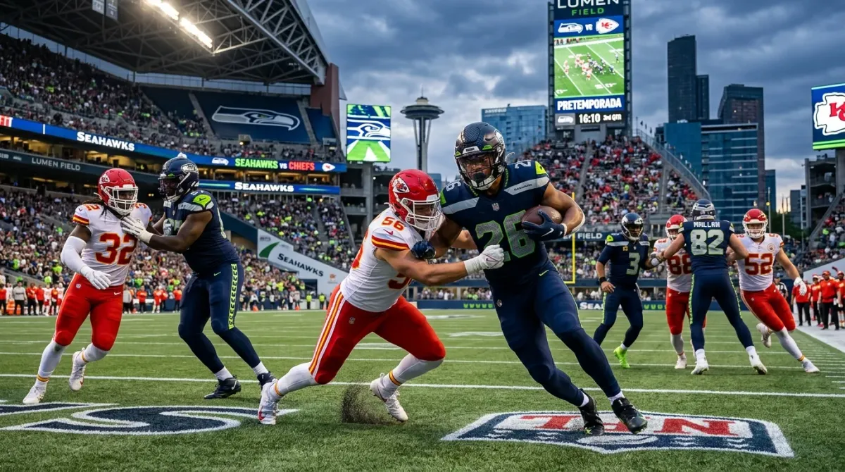 Seattle Seahawks vs Kansas City Chiefs (Pretemporada)
