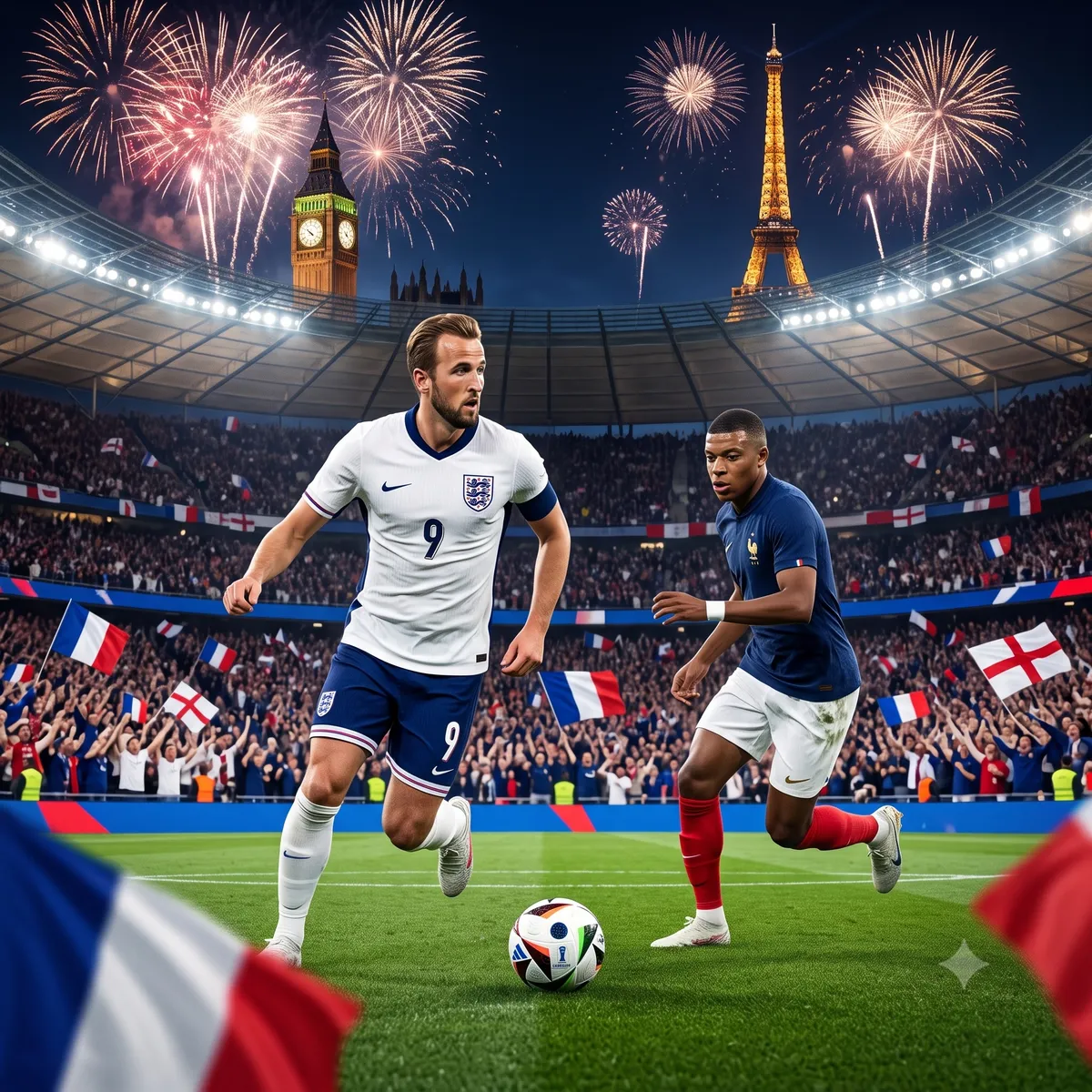 ¿Cuántos goles anotará Inglaterra en su partido contra Francia?