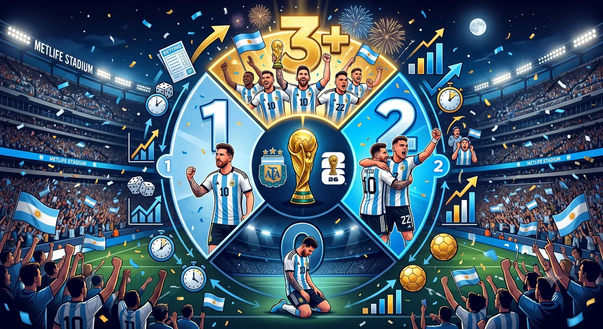 ¿Cuántos goles anotará Argentina en la final del Mundial FIFA 2026?