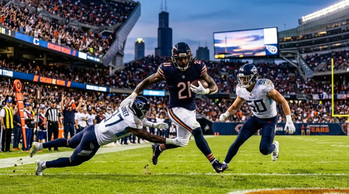 Chicago Bears vs Tennessee Titans (Pretemporada)