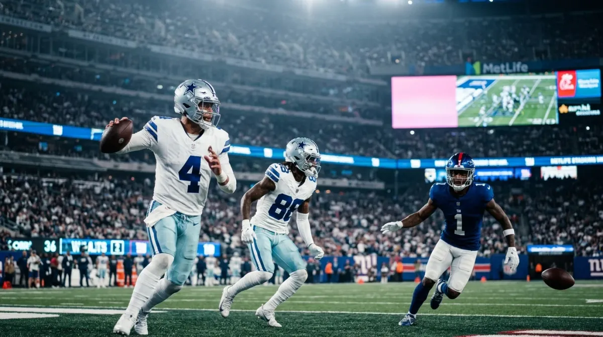 Dallas Cowboys vs New York Giants (Semana 1)