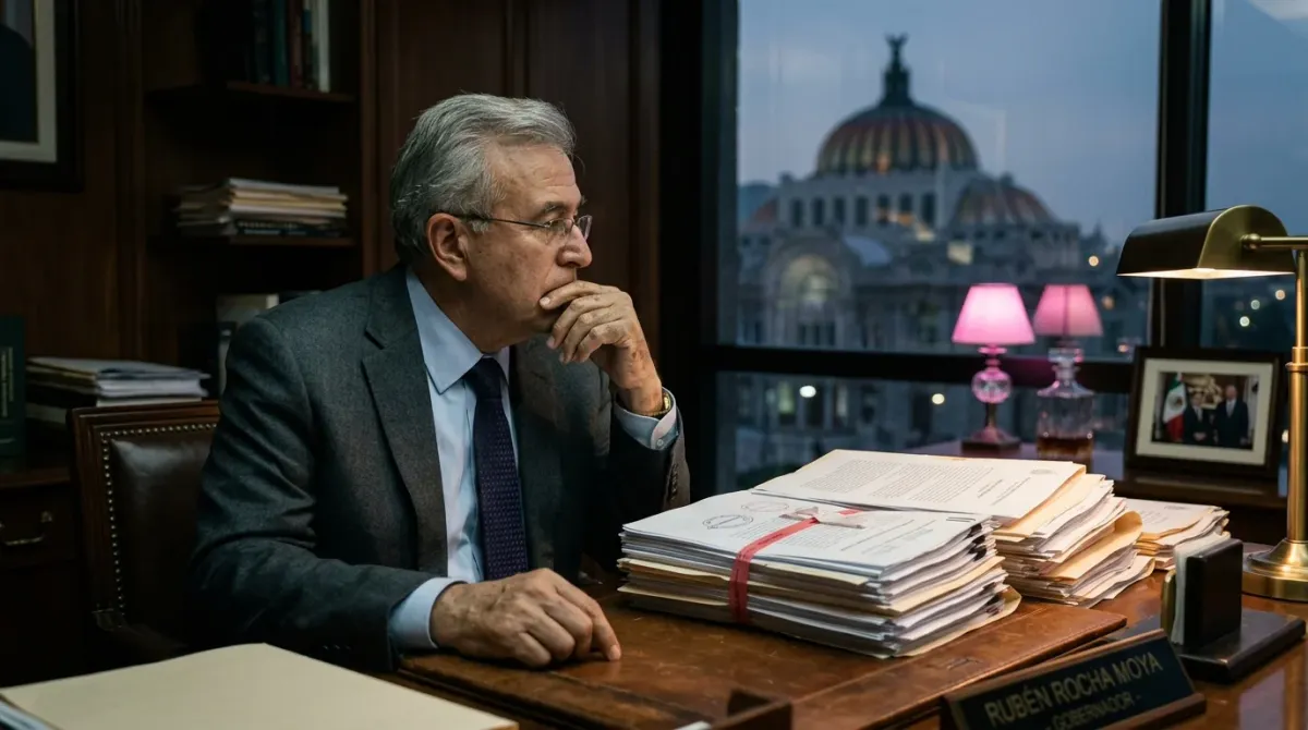 ¿Avanzará el juicio político o desafuero de Rocha Moya antes de fin de año?