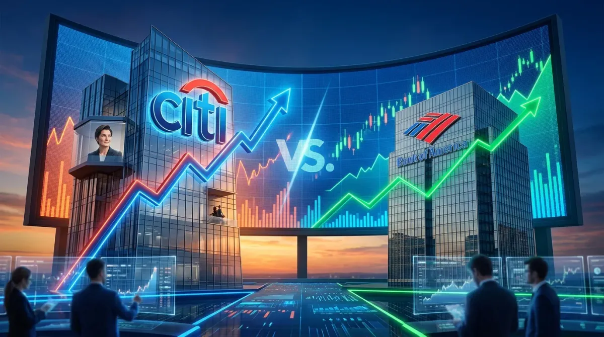 Citigroup vs. Bank of America - ¿Qué acción sube más en Septiembre?