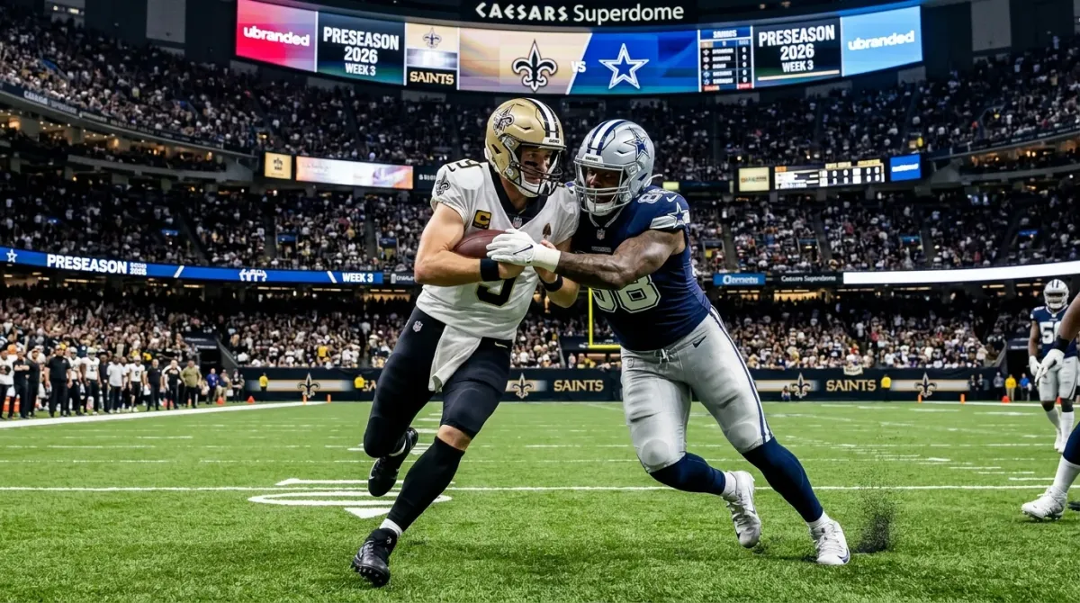 New Orleans Saints vs Dallas Cowboys (Pretemporada)