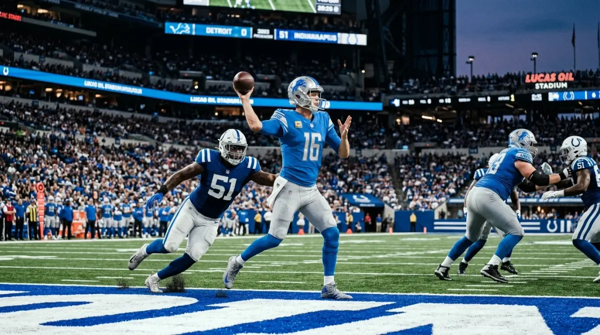 Detroit Lions vs Indianapolis Colts (Pretemporada)