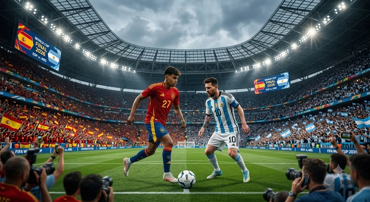 Mundial FIFA 2026: España vs. Argentina