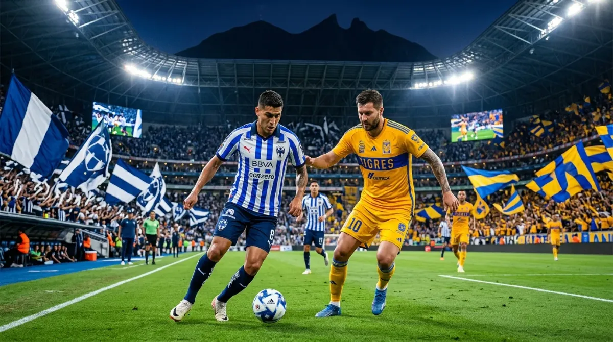 Clásico Regio: Rayados vs. Tigres (Jornada 8)