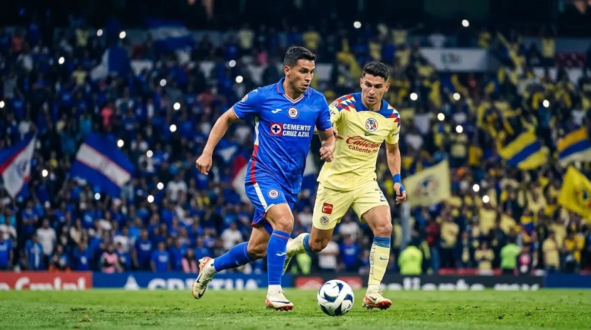 Clásico Joven: Cruz Azul vs. América (Jornada 8)